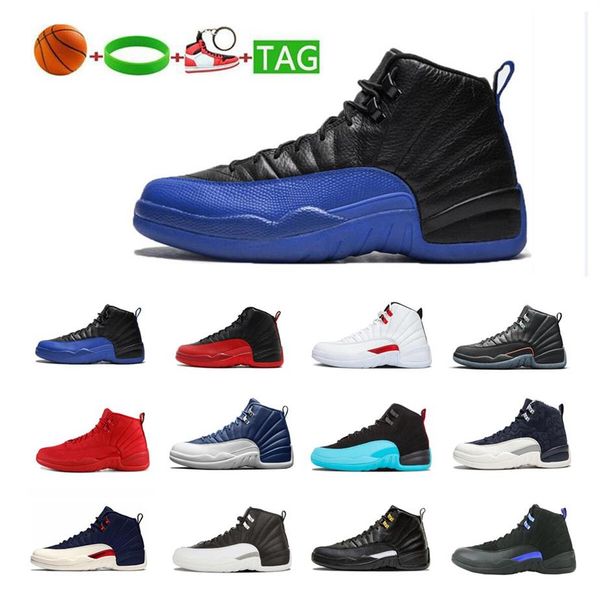 

outdoor basketball shoes 12 reverse taxi wolf grey dark purple the master college navy deep royal blue sports sneakers trainers258i