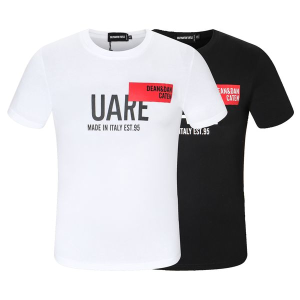 

dsq phantom turtle men's t-shirts 2023ss new mens designer t shirt paris fashion tshirts summer t-shirt male 100% cotton 1024, White;black