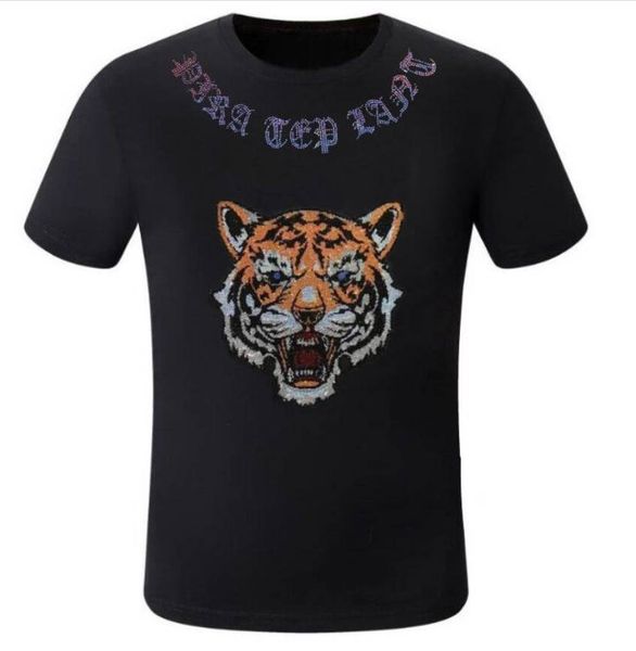 

color drop shipping designer rhinestone men's t-shirts 3, White;black