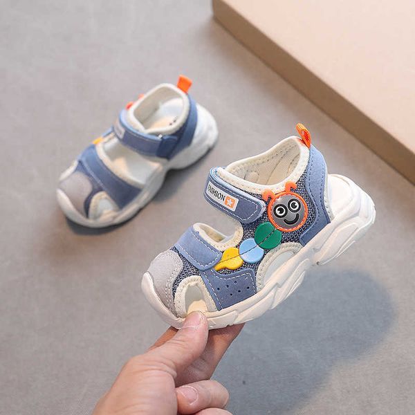 

sandals 2022 summer baby boys girls sandals children beach sandals cartoon infant toddler shoes comfortable soft sole kids student shoes z02, Black;red