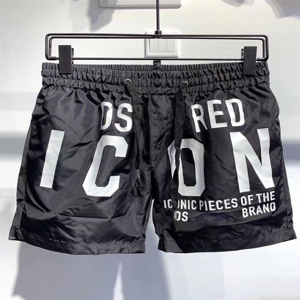 

board shorts men breathable sport solid color elastic waist dsq beach k123299i, White;black