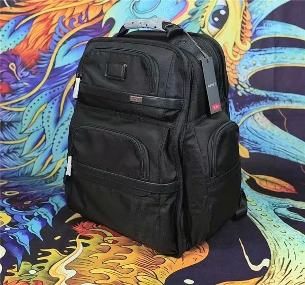 

new tumi ballistic nylon men's backpack business leisure travel outdoor c2