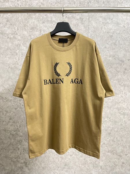 

men's plus tees & polos round neck embroidered and printed polar style summer wear with street pure cotton 1q1, Black;brown