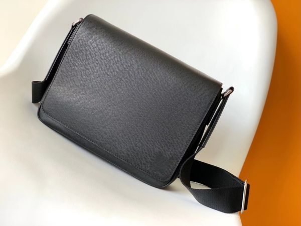 

men's new cross grain cowhide backpack m30850 m30851 m30851district small postman bag