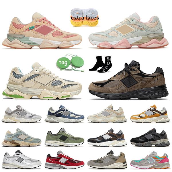 

running 9060 shoes joe freshgoods penny cookie pink baby blue haze bricks wood 990 v3 jjjjound brown 990v3 miusa teddy santis sea salt on