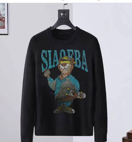 

streetwear hip hop men brand designer mens men's sweater ss men, White;black