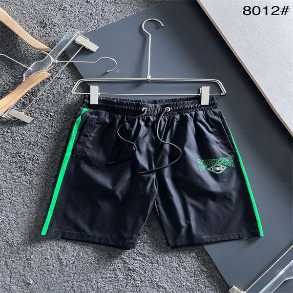 

2 mens summer fashion shorts designers board short gym mesh sportswear quick drying swimwear printing man s clothing swim beach pants #85, White;black