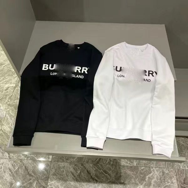 

designer men's women hoodies sweatshirts 2022 autumn and winter new couple simple letters logo casual loose astroworld hooded fleece sw, Black