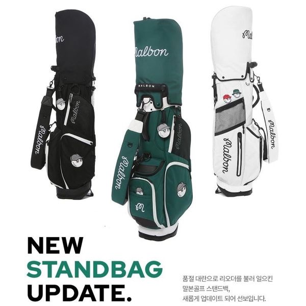 

outdoor bags korean malbon golf rack bag nylon waterproof ultralight portable standard stand caddy cart gun 230225