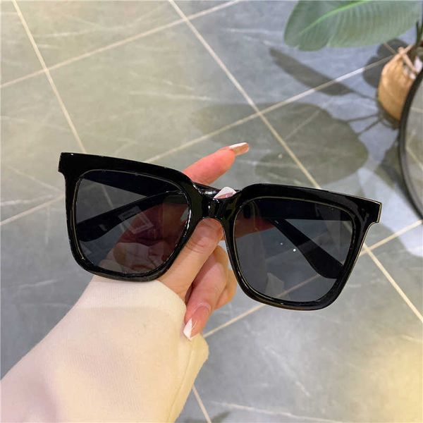 

sunglasses 2021 fashion square sunglasses women classic retro colorful vintage shades sun glasses wholesale bulk black red g230225, White;black