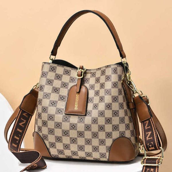 

brand shoulder bags for 2023 bucket korean style versatile one-shoulder women's small light luxury diagonal cross bag new quality handb