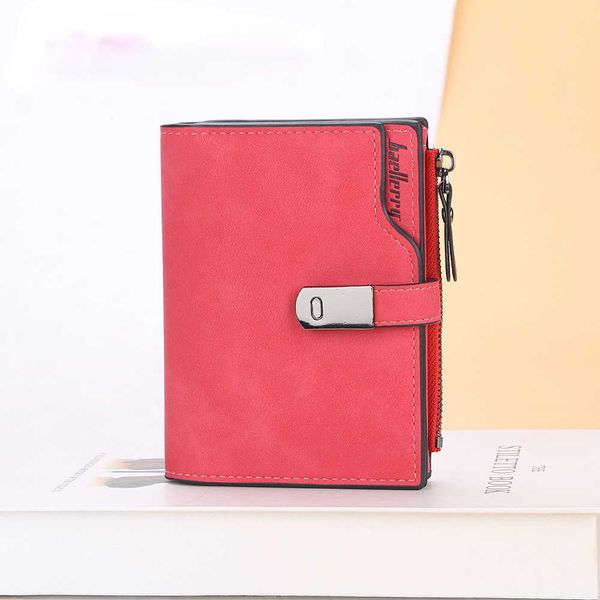 

clutch bags new women's wallet short version versatile multi card soft wallet zipper zero wallet