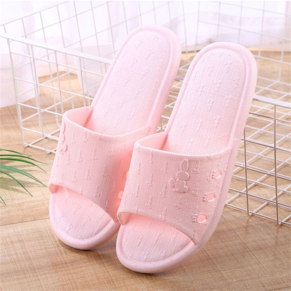 

fashion solid color slippers summer women's flat bottom simple sdfg, Black