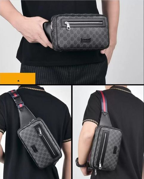 

designer bags genuine leather bag men women cross body sport runner fanny pack belly waist bumbag fitness running belt bag jogging pouch bac