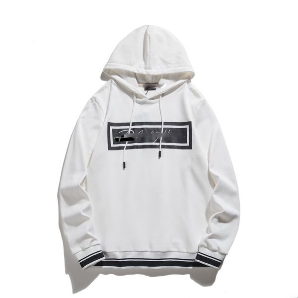 

designer sweater hoodies mens hoodie autumn designer hoodies pullover sweatshirts hip hop letter print blue labels printing, Black