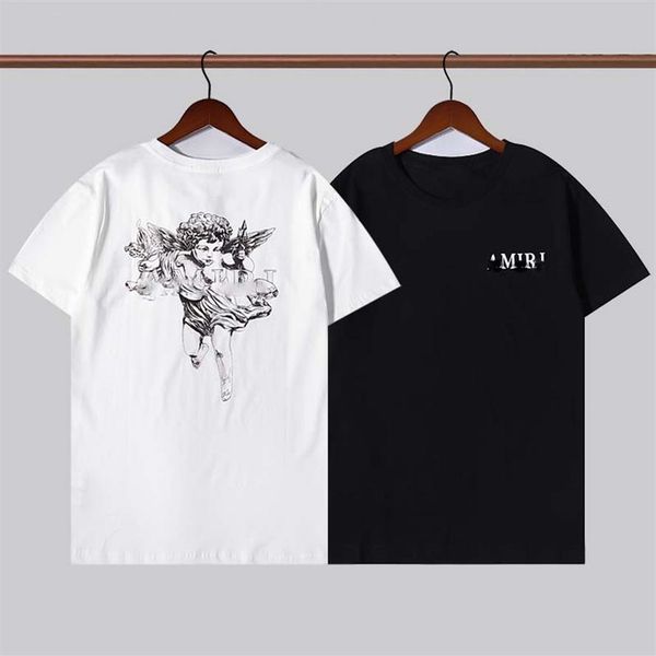 

off brand designer cotton short sleeves couples of black white t shirt mens t-shirt casual summer tee x printing y1221z, White;black