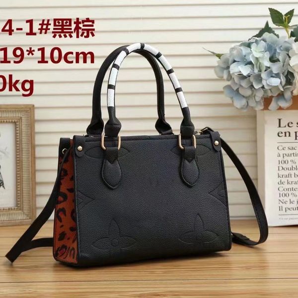 

2022 women's shoulder bag fashion shopping bag multi-color handbag