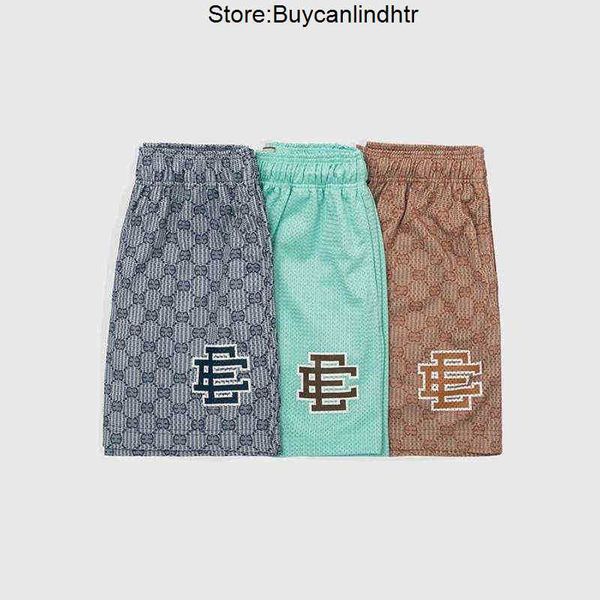

eric emanuel ee basic short summer men's casual mesh shorts fitness sports gym man r1xi, White;black