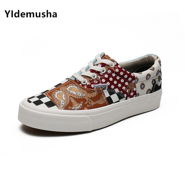 

dress shoes fashion mens breathable skateboard men sneakers trainers casual mix color canvas 230225, Black