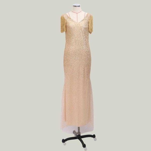 

v neck dress raglan sleeve sequined gilding formal women, White;black