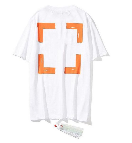 

mens tshirts summer fashion brand tshirtsts tee designer cotton offs short sleeves arrow couples of black white tshirt x printing gbyo, White;black