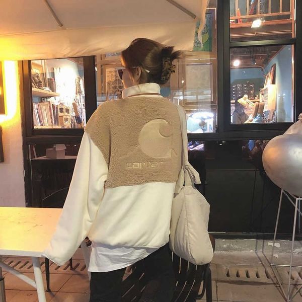 

high version mens wool jacket designer jackets stand collar embroidered cardigan coat men women casual fashion sweatshirts, Black;brown