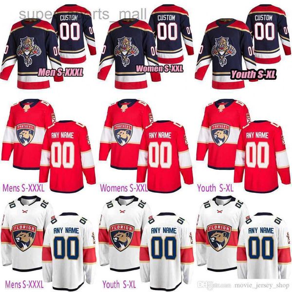 

hockey jerseys florida''panthers custom 62 brandon montour 23 carter verhaeghe 9 sam bennett 13 sam reinhart 30 spencer knight 52, Black;red