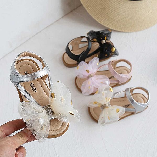

sandals girls shoes summer shoes baby sandals lace bowtie princess shoes dot butterfly knot sandal ankle strap kids beach shoes toddlers z02, Black;red