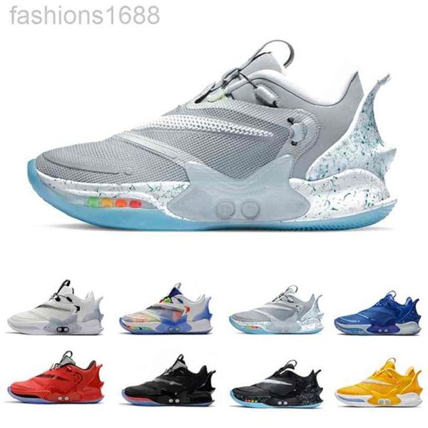 

mag arrival fashion chicago winners circle adapt bb 2 0 nxt mens basketball shoes tie-dye royal men trainers sports sneakers 7-12281t