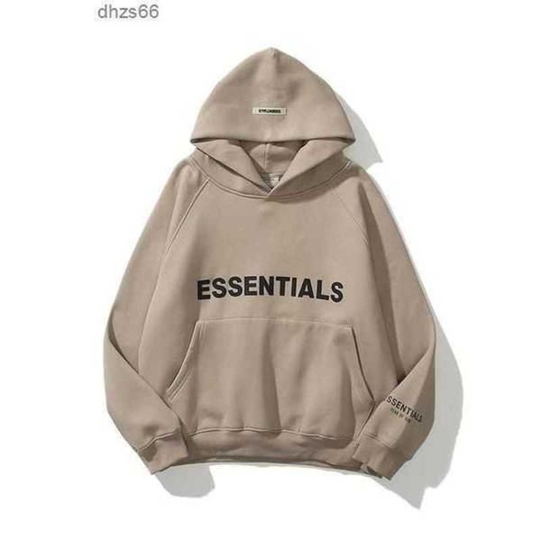 

women's hoodies sweatshirts ess trapstar mens women hoody winter warm designer streetwear pullover sweatshirt loose6qjw, Black