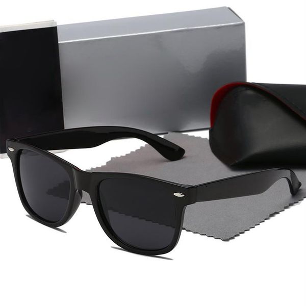 

2022 designer polarized luxury sunglasses for men women vintage sun glass uv400 eyewear fashion glasses pc frame polaroid lens hig322y, White;black