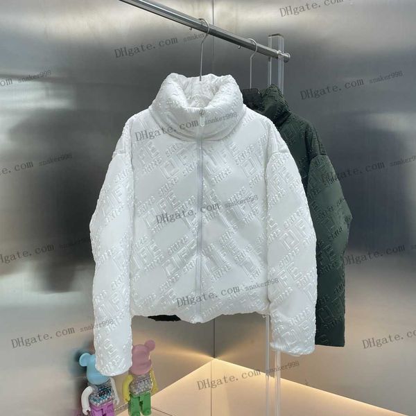 

2023 men designers coat parka winter cold-resistant jacket mans women overcoat jackets skims down womens outerwear embossed letter tech, Black