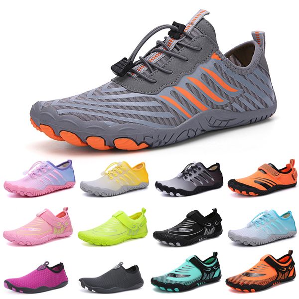 

men hiking shoes women trekking outdoor sport shoes non slip tactical pink grey blue red purple climbing shoes water upstream ladies sneaker, White;red