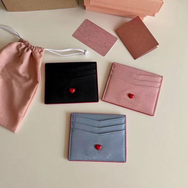 

2023 designer women's purse niche new fold change sheepskin short style everything simple cute mini student card bag, Red;black