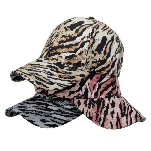 

ball caps fashion women men sport tiger stripes print breathable beach baseball cap hip hop hat sun hat young and womensj230227, Blue;gray