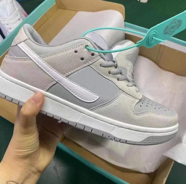 

dk sb low trd casual flat shoes summit white wolf grey dunksb sports sneakers dc9036-100