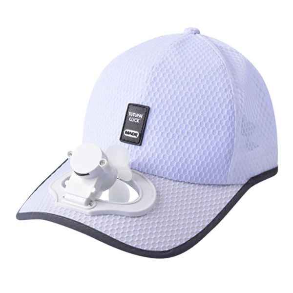 

ball caps fan summer hat breathable hat baseball cap usb sunscreen shade charging baseball caps backwoods visor hatj230227, Blue;gray