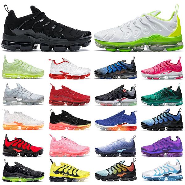 

men women running shoes tn plus barely volt fireberry tennis ball triple black white atlanta metallic gold psychic pink mens train208n