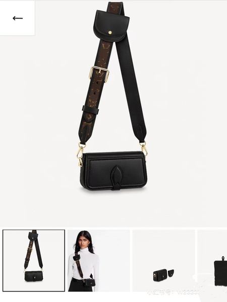 

designer luxury officier shoulder bag women crossbody bags pochette clutch purse pouch on strap bag women messenger handbags, Red;black