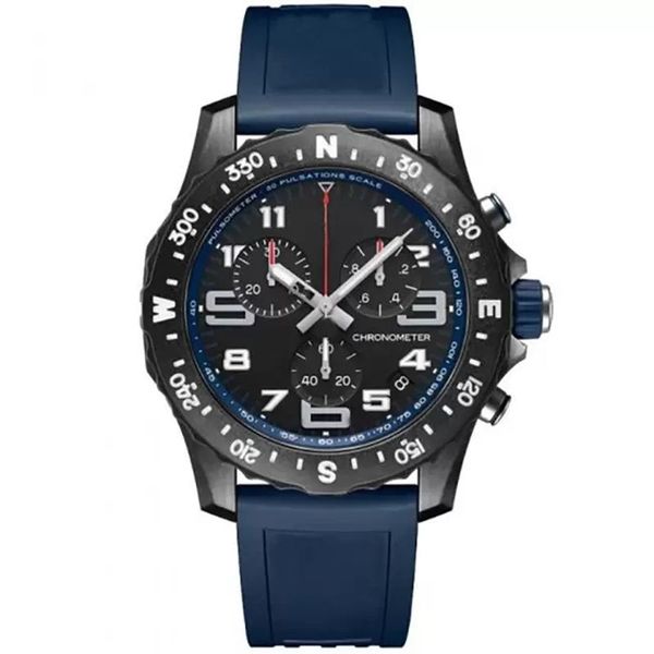 

u1 aaa brietling luxury men watch japan super quartz endurance pro chronograph 44mm avenger hurricane baby blue rubber 1884 watches hardex g, Slivery;brown