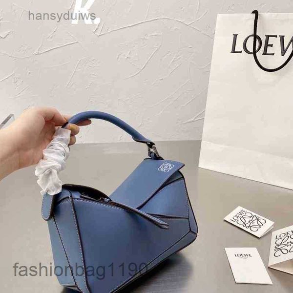 

bags bag loews handbag shoulder designer women 2023 puzzless cowhide leather color geometric puzzles portable messenger one capacity fz6g