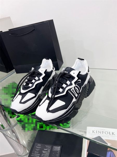 

casual shoes boots women travel leather lace-up sneaker fashion lady designer running trainers letters woman shoe flat printed men sneakers, Black