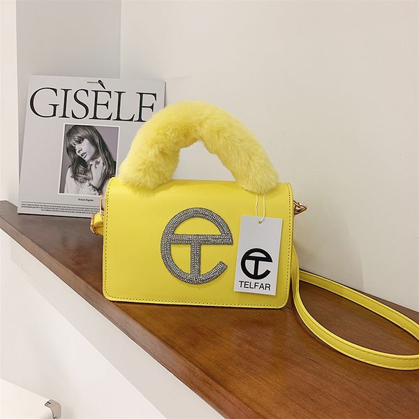 

designer the tote bag women luxury clutch bags pu handbags lady messenger crossbody shoulder bag 22cm many colours