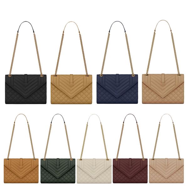 

luxury evening bags golden chain classic shoulder bag clutch designer handbag ladies cross body fashion messenger clutch messenger purse