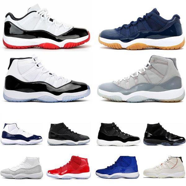 

11 11s citrus mens basketball shoes sneakers university low legend blue white bred infrared concord 45 space jam cool grey gam249b