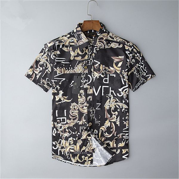

men's shirt short sleeve solid casual business shirt s-xxxl-1, White;black