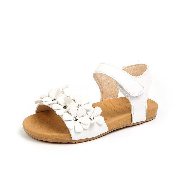 

sandals fashion 2019 new baby girls sandals filles kid shoes summer little girl flower princess beach shoes child 1 2 3  5 6 year old z0225, Black;red