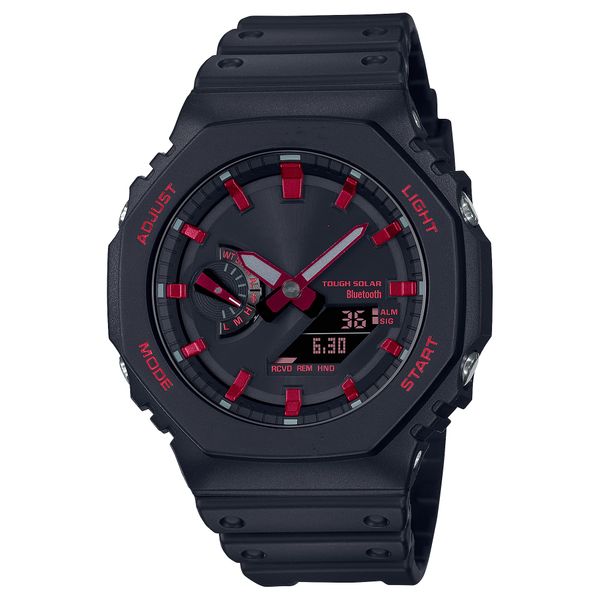 

2100 digital sports quartz watch original shock watch detachable assembly waterproof world time ultra thin led waterproof dial ga oak series, Slivery;golden