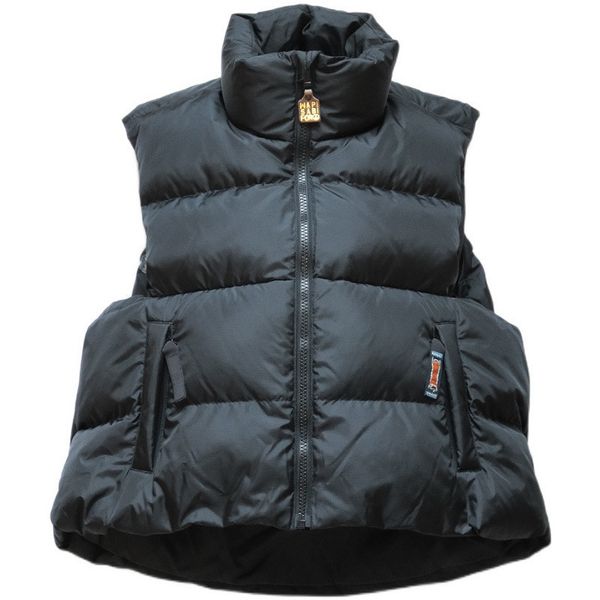 

men's vests kapital burgerkeel double side down vest 230225, Black;white