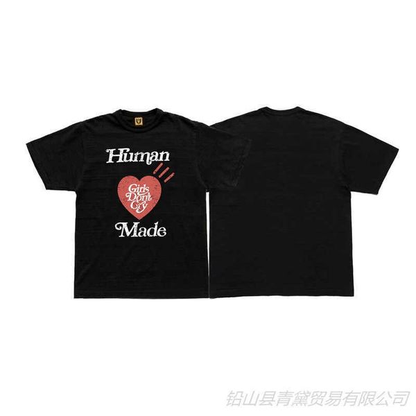 

men's t-shirts human tee made cotton summer 2023 leisure casual cry girl lovers short sleeve, White;black